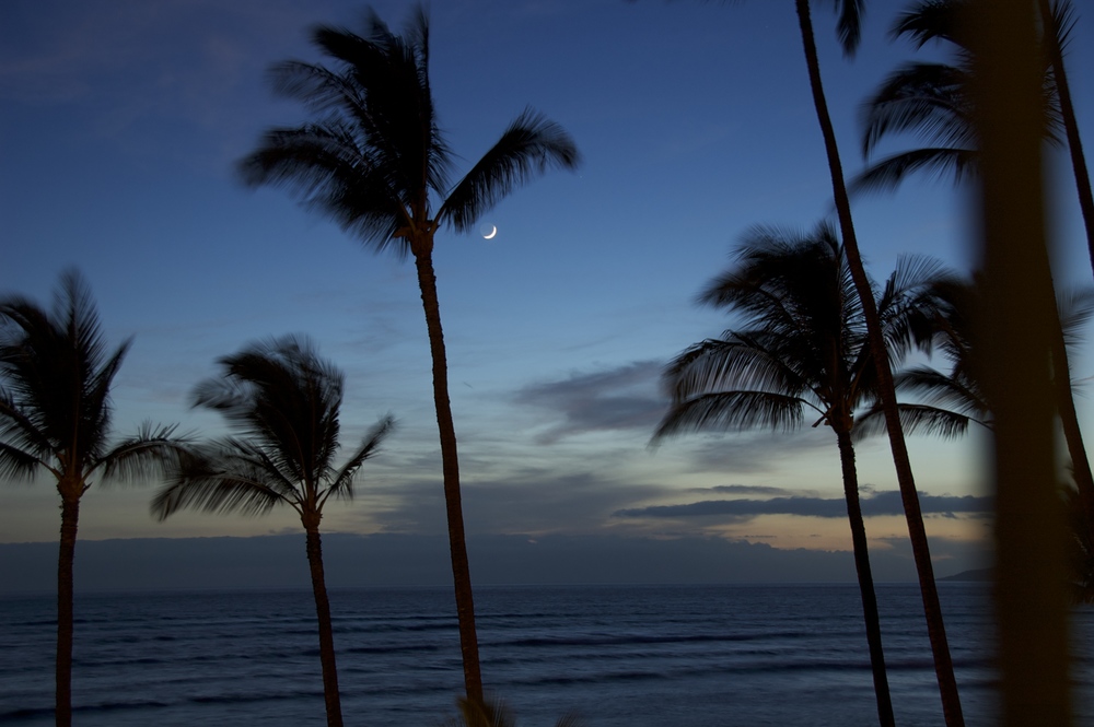 View from the class condos in Kihei