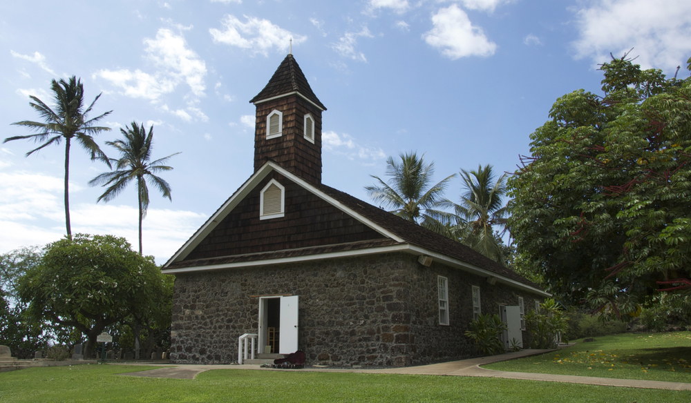 Class venue Keawala'i Church, Makena