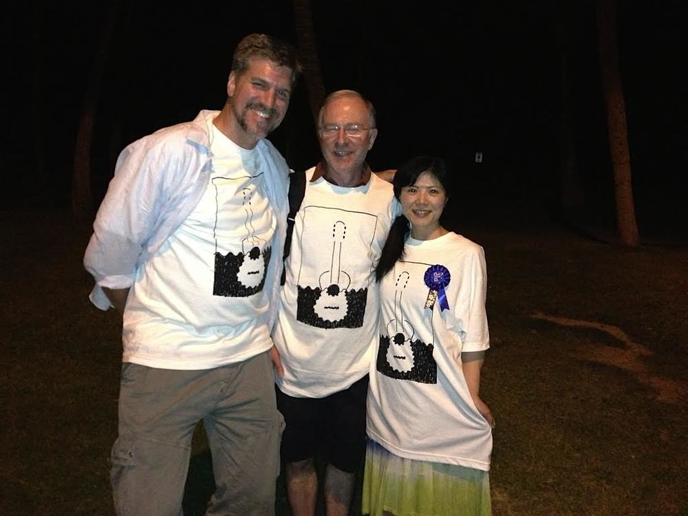 Mark Bussey, Bob McAuley, and Eri Kumazaki (2013)